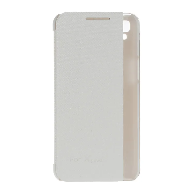 Чехол для LG X power Quick Cover окошко для просмотра ответа флип-чехол для LG X power K220ds K210 K220 чехол для телефона s кожаный PU Sleep Call - Цвет: white