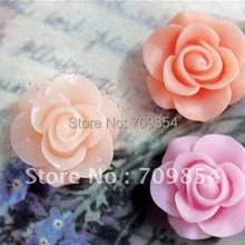 100 шт./лот 21 мм кабошон из смолы с цветком для кулон в виде блюдца 12 видов цветов ювелирных изделий