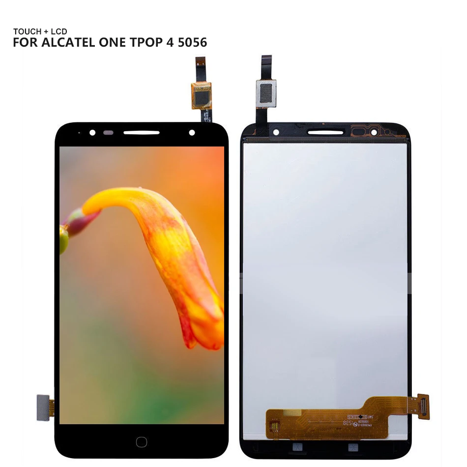 ЖК дисплей для Alcatel Pop 4 Plus 5 дюймовый экран с дигитайзером 5056D OT5056D OT5056 5056 5056A