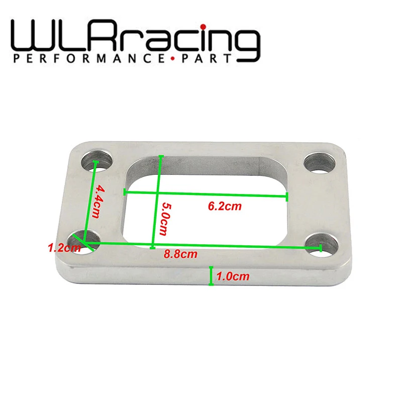 WLR RACING-1 шт. из нержавеющей стали 304 T3 T3/T4 турбо коллектор Впускной фланец VR4808-SS