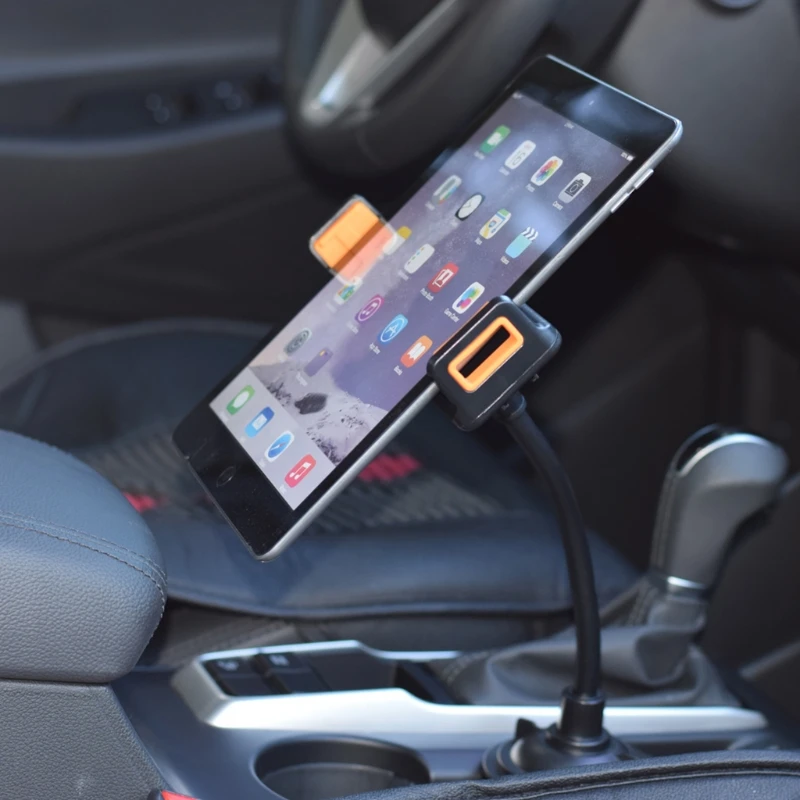 Универсальный автомобильный держатель с поворотом на 360 градусов, подставка для мобильного телефона, планшета, ПК