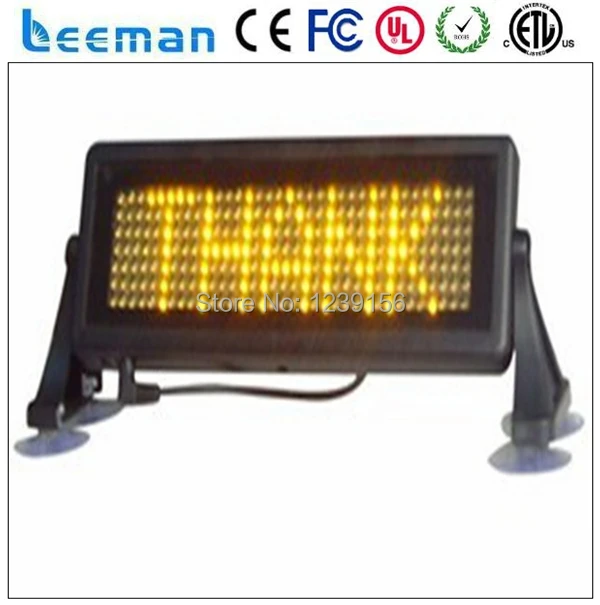led taxi cab top sign display light box with full 192*64 pixels / 960*320mm / 3G or Wifi