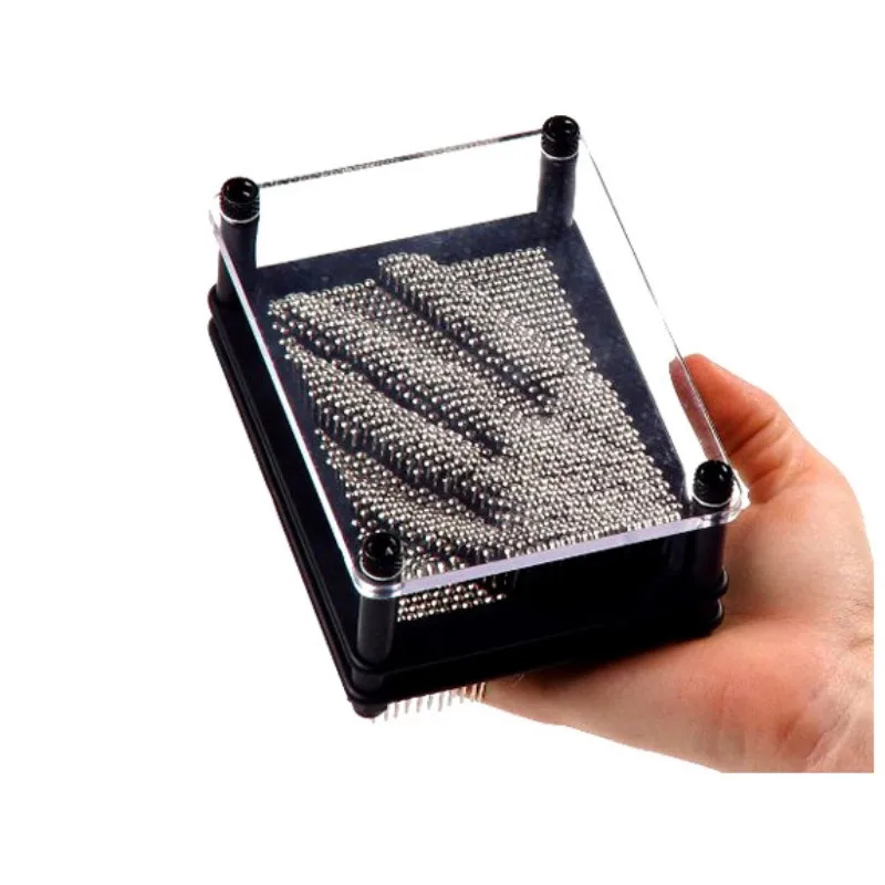 Kaufen 3D Pin Kunst Metall Pinart Figuren Miniatur DIY Klon Form Vielzahl Nadel Carving Kind Erhalten Gesicht Palm Schreibtisch Office Home decor