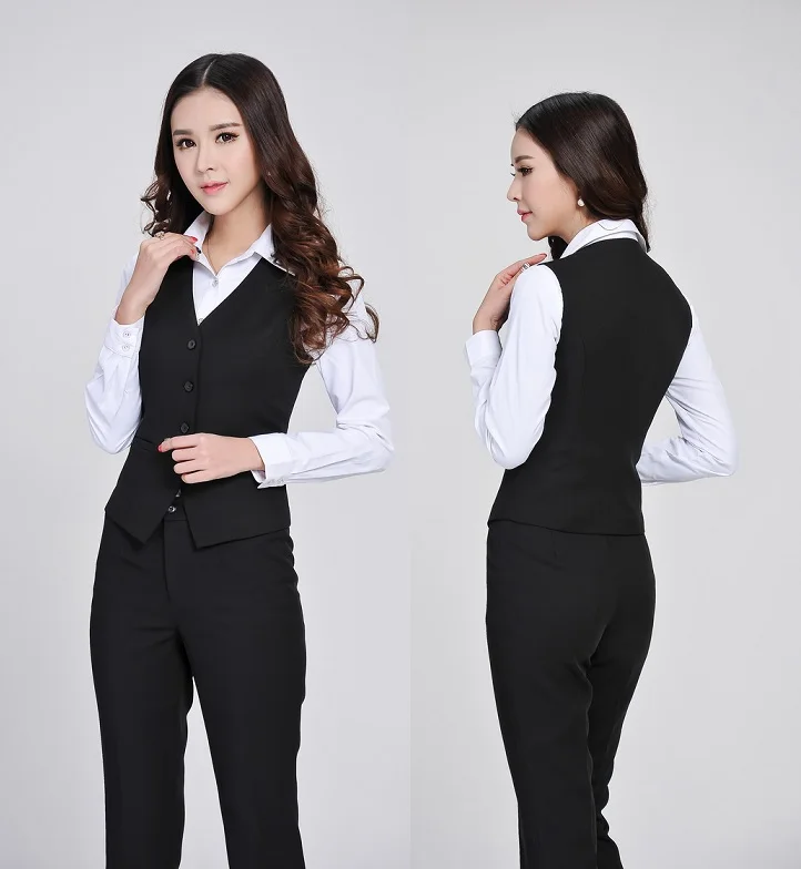 Summer Formal Pant Suits for Women Business Suits Jacket