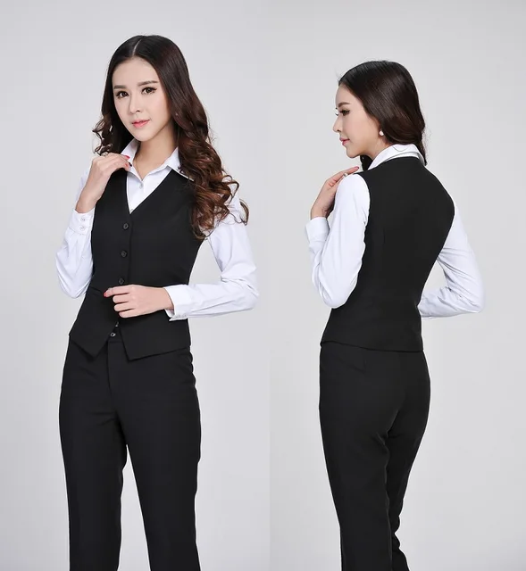 Summer Formal Pant Suits for Women Business Suits Jacket