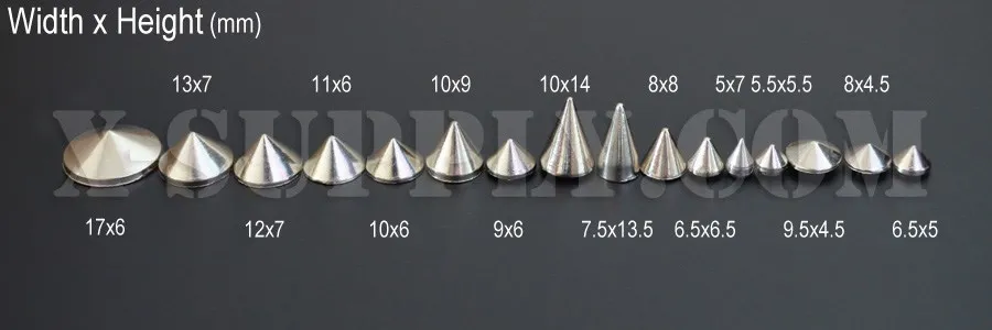 Metal Rivet Stud for Leather (3)