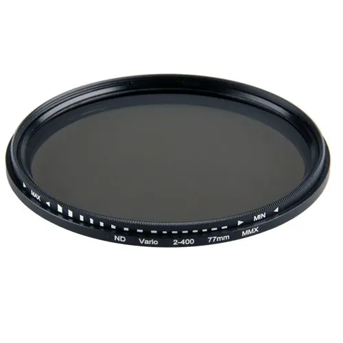 

TOP 77mm Neutraldichtefilter Fader ND Filter variable Graufilter ND2-ND400