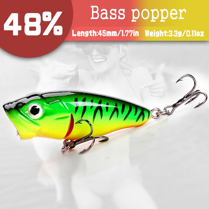 الشؤم 45 مللي متر 3.3g باس بوبر الصيد السحر البسيطة Wobblers ل بايك الطعم الصلب Crankbaits العائمة/بوبرس توبواتر artifcial إغراء الشؤم 45 مللي متر 3.3g باس بوبر الصيد السحر البسيطة Wobblers ل بايك الطعم الصلب Crankbaits العائمة/بوبرس توبواتر artifcial إغراء