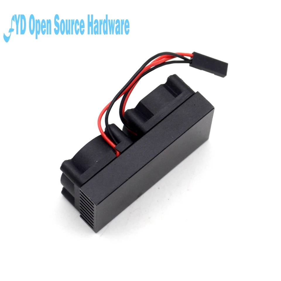 1 шт. Raspberry pi Dual Fan Ultimate Heatsink Cooler с двойными вентиляторами охлаждения для Pi 3/2 Model B /