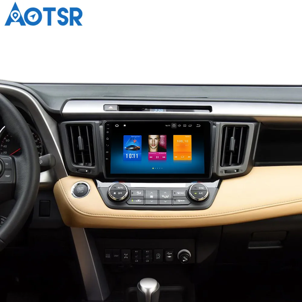 9 &quotAndroid 0 Автомобильный DVD плеер для Toyota RAV4 2014 2015 2016 2017 2018 с Octa Core 4 Гб + 32G авто радио