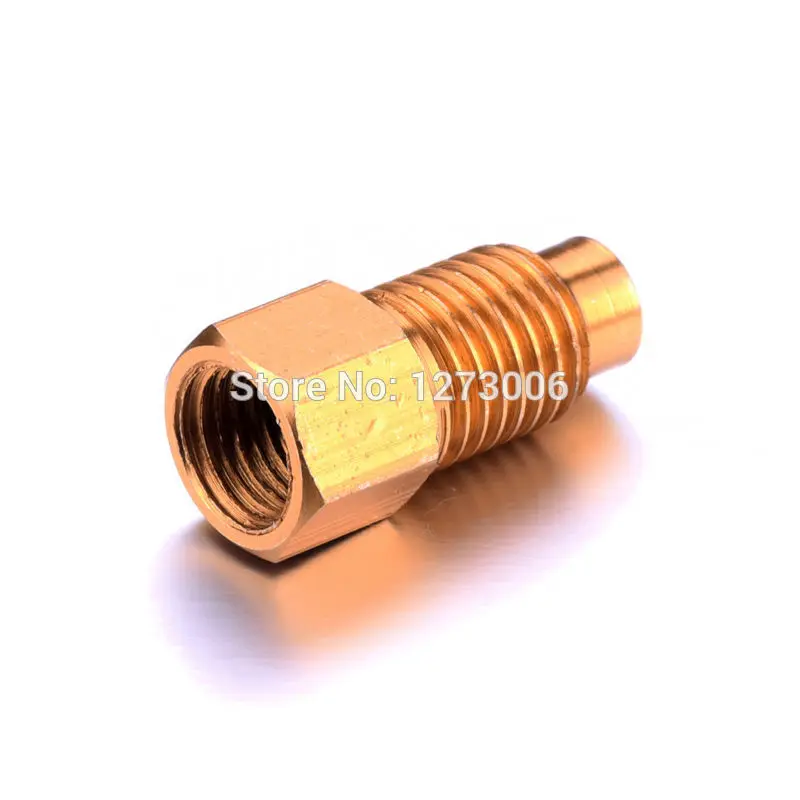 2 шт. R12 к R134a Шрейдер воздушный насос велосипед Клапан Тип адаптер конвертер