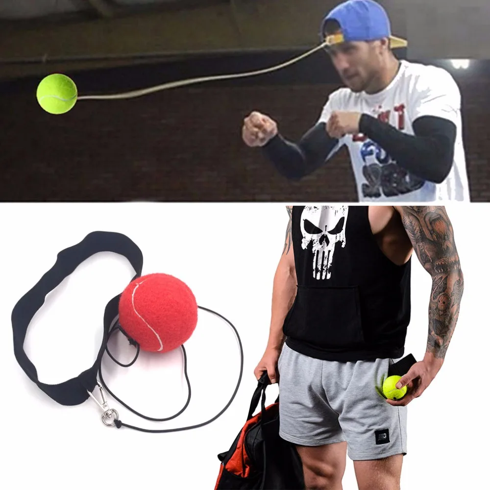 Fight Boxeo Ball Boxing Equipment With Head Band  (6)