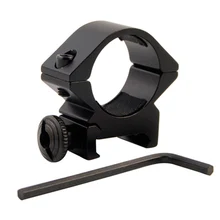 Тактический прицел, крепление для фонарика, 25,4 мм, низкий QD, для винтовки, кольцо, крепление 20 мм, RIS Rail, для охоты, стрельбы, дробовик, лазерный прицел