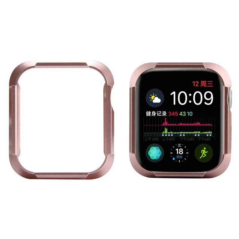 Чехол для часов apple watch 44 мм 40 iwatch series 4 5 противоударный защитный чехол