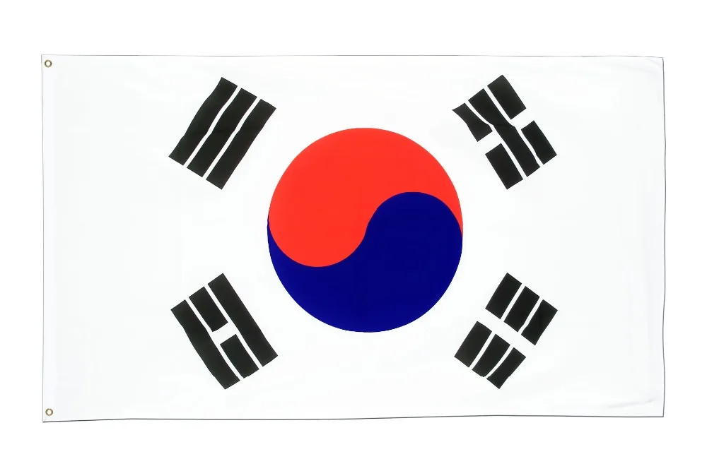 

johnin hanging 90*150cm kor kr South Korea Flag For Decoration