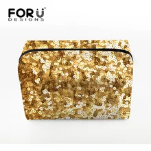 FORUDESIGNS, Высококачественная косметичка, дорожная косметичка, модная переносная косметичка, многоцветная косметичка с блестками