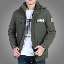 Повседневная мужская короткая парка в английском стиле, свободное теплое толстое пальто с карманами, зимнее пальто с капюшоном