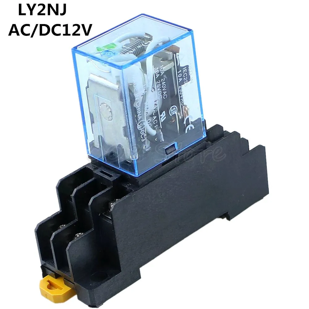 Amico Rel/é a Connettore AC 12V Bobina 8 Pin