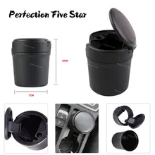 Черный интерьер пепельница Bin может для VW Golf 7 MK7 2013 5GG857961 5GG 857 961 5G0857961 5G0 857 961