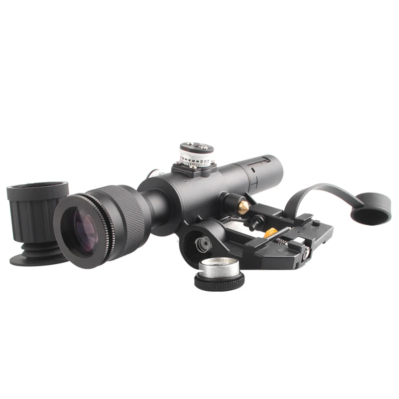 NATOARMS SVD Dragunov Tactical 4x26 Red Illuminated AK Rifle Scope for Hunting Shooting Free Shipping-RL6-0012-09