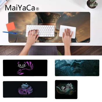 

MaiYaCa Alice in Wonderland Cat Face Customized MousePads Anime Mouse Mat Gamer Speed Mice Retail Small Rubber Mousepad