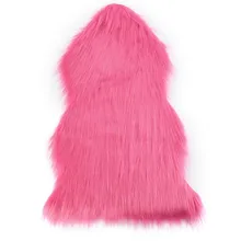 Модные код 40x60 см мягкий ковер крышка стула искусственный современных волокон теплые волосатые ковер сиденья