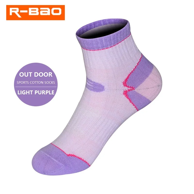 RB040 Men/Women Outdoor Sports Cotton Socks Quality Breathable Moisture Absorption Wear-Resisting Hiking Socks