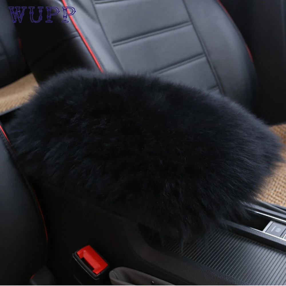 Новое поступление автомобиля теплый подлокотник консоль зимняя подушка