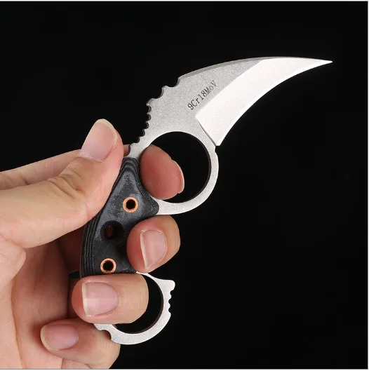 Watchman Claw Karambit Fixed Blade high quality Neck knife Tactical