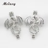 10pcs Silver Plated Flying Dragon Pearl Cage Diffuser Lockets Pendant for Aromatherapy Perfume Essential Oil Necklace Making 2