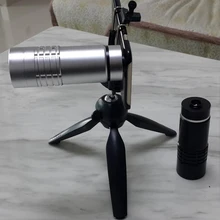 1 шт. 15X HD Универсальный мобильный телефон оптический длиннофокусный объектив для Andriod IOS для iphone 5 6 7 для samsung s6 s7 edge клип чехол