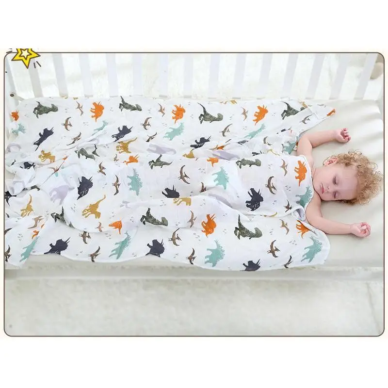 70 Bamboo Fiber 30 Cotton Muslin Blankets Baby Blanket Bedding