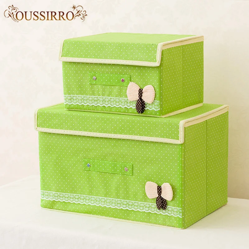 

Multifunctional Foldable Have Cover Storage Box Of Toys Socks Clothing underwear Finishing Cupboard storage container organizer