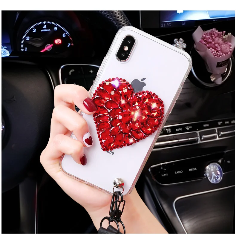 Роскошный чехол с блестками и стразами для Samsung GA3 A5 A7 2017 A9 A8 A6 PLUS A50 A70 A80 тонкий
