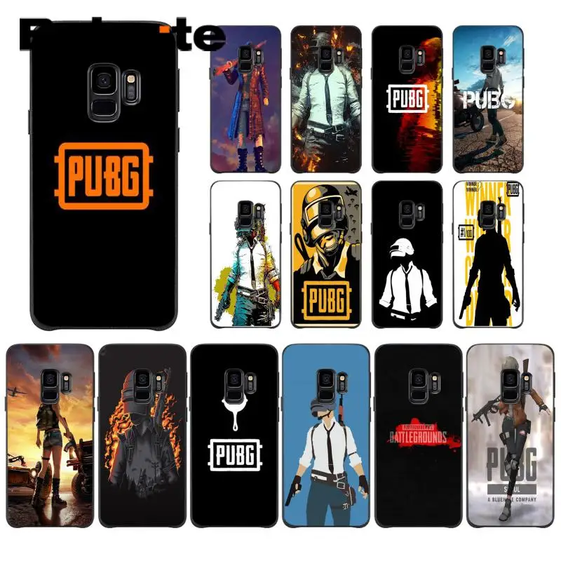 

Babaite PUBG DIY Luxury High-end Protector Phone Case For Samsung Galaxy S4 S5 S6 S7 S8 S9 S6 edge plus Mobile Phone Case