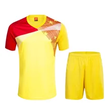 2018Men 18 19 быстросохнущие футболки для тренировок комплекты футбольной команды для взрослых комплекты футбольные дышащие Джерси для бега футбольная майка