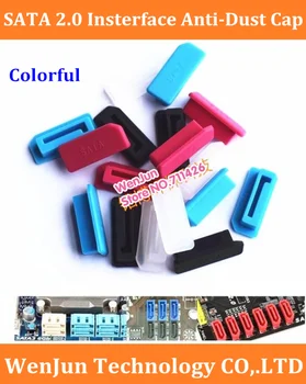 

Multiple colors SATA 2.0/3.0 interface Anti Dust proof cap SATA Dust plug for for laptop mainboard HDD CD drive SSD interface
