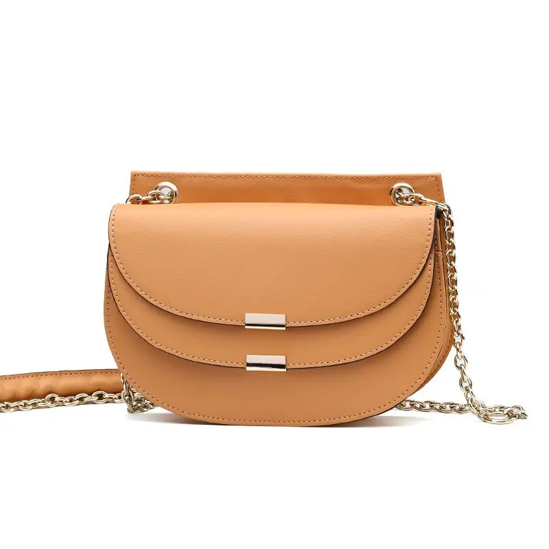 

LOEIL New small bag half moon bag Korean version of the shoulders wild chain shoulder bag Messenger bag