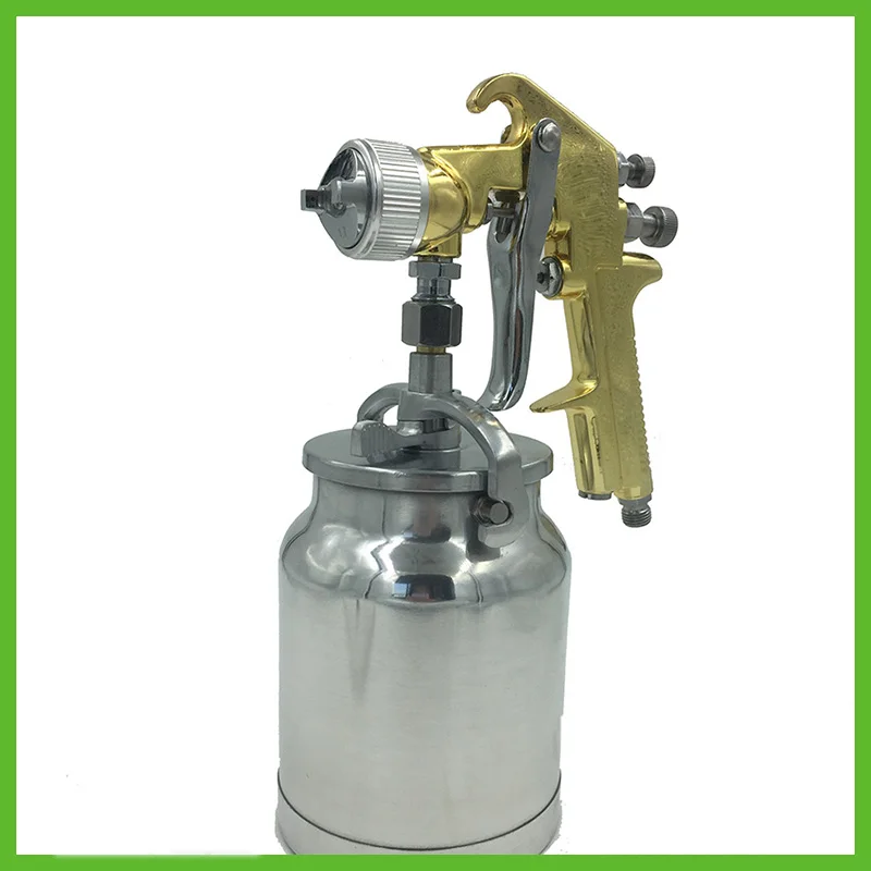 SAT1065 B high pressure spray airbrush powder coating spray gun hvlp pneumatic paint gun metal