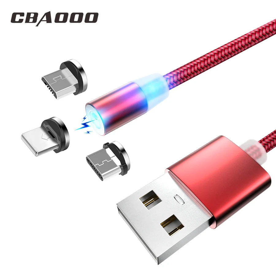 Магнитная usb зарядка для телефона