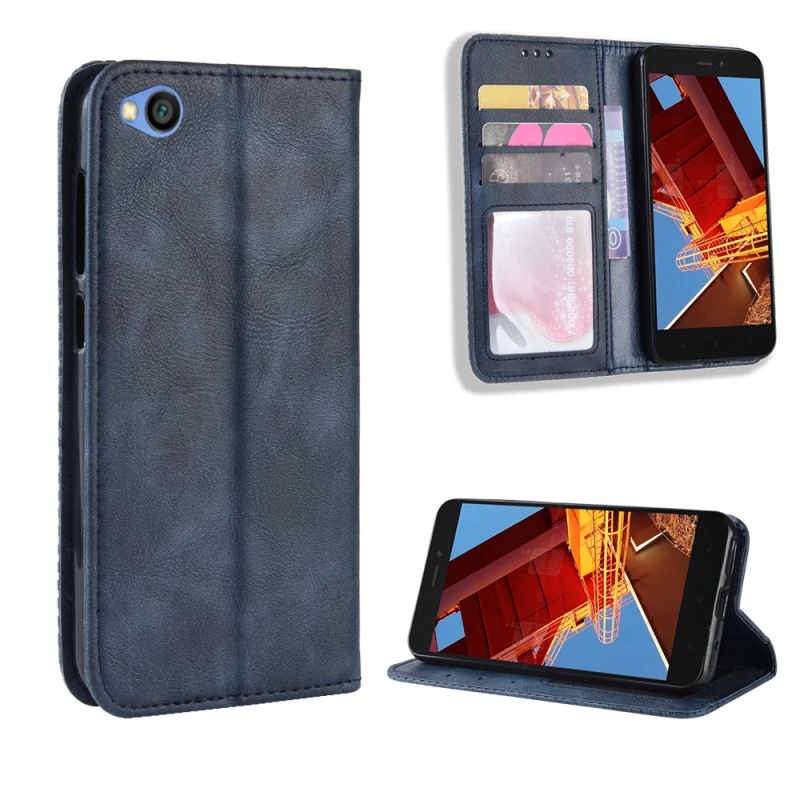 Xiaomi Redmi GO Retro leather flip case_94