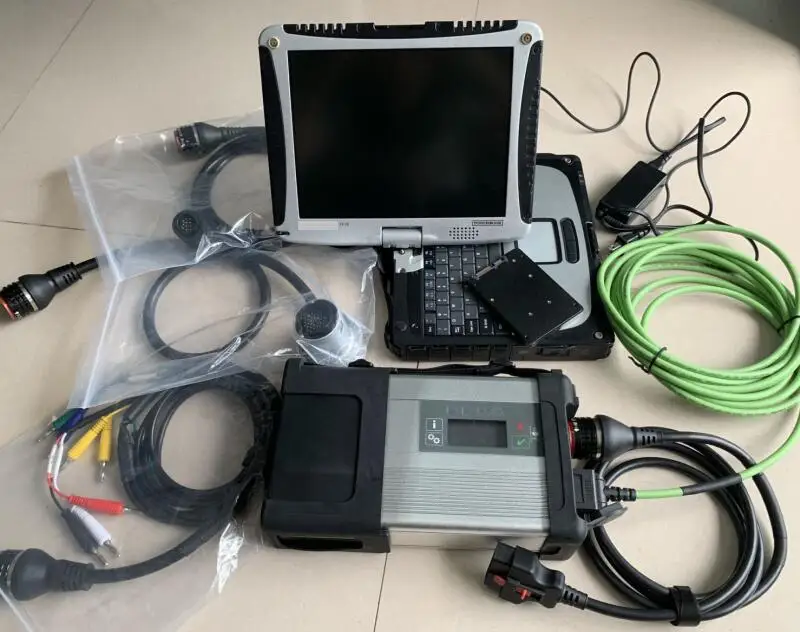 Подержанный Dignosis ноутбук CF19 CF 19 I5 с 360G SSD программным обеспечением + MB STAR C5 SD