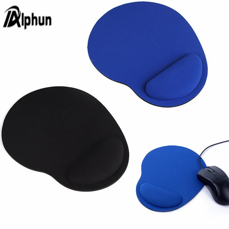

Alphun Gaming Mouse Pad Rubber Thicken Wrist Protect Optical Trackball Mat Mice Pad Gamer 2 Colors Non-Reflective hard surface