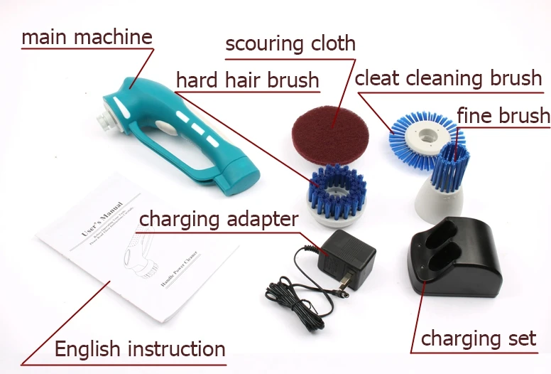 DMWD Перезаряжаемые ручка электрический посудомоечная машина маленькая миска очистки блюда стиральная машина плитка Ванна Кухня щетка для