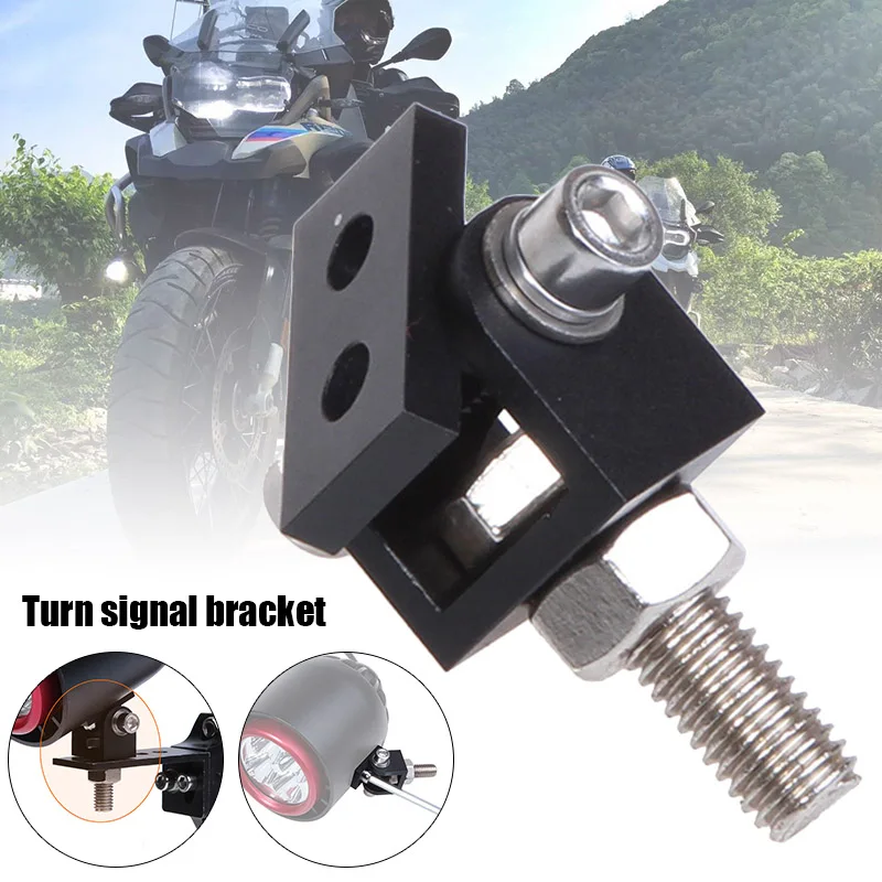 

Motorcycle LED Headlight Expansion Mounting Bracket Durable Lamp Holder Clamp XR657