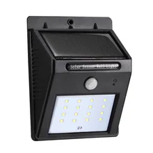

LED Solar light Solar Rechargeable Bulb Outdoor Garden lamp Decoration PIR Motion Sensor Night Security Wall light Waterproof