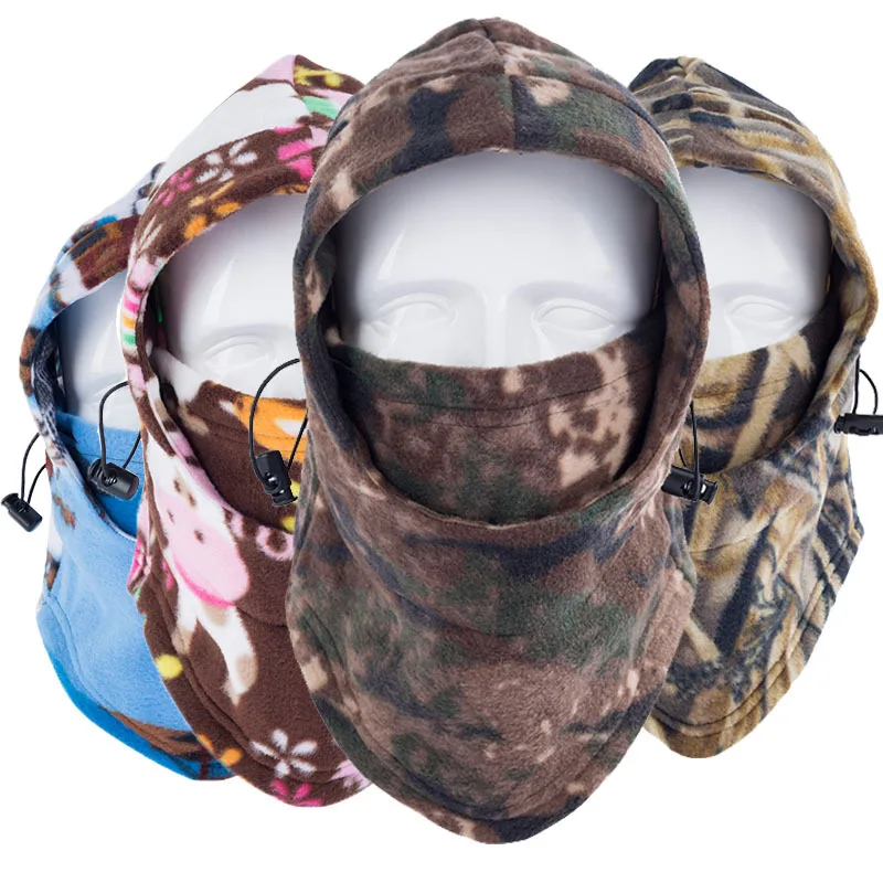

Motorcycle mask Riding Racing Ski cap full cotton Wind-proof Warm Suncreen Headgear CS Tactical Flying Hood dust cap liner