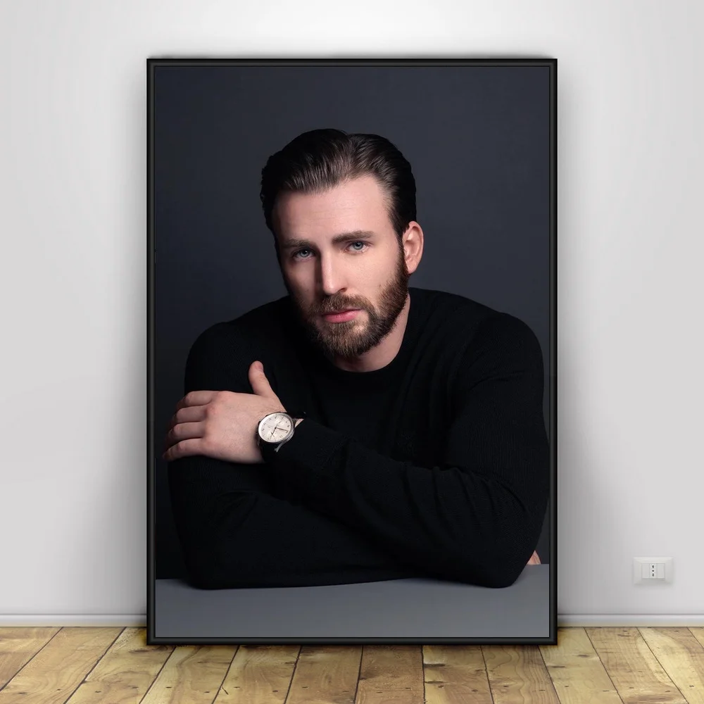 

Chris Evans Art Silk Poster Home Decor 12x18 24x36inch