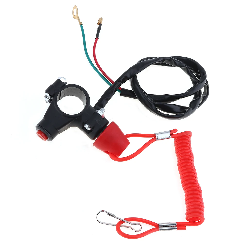 5Pcs Universal 22mm Motorcycle Emergency Cut off Double Flameout