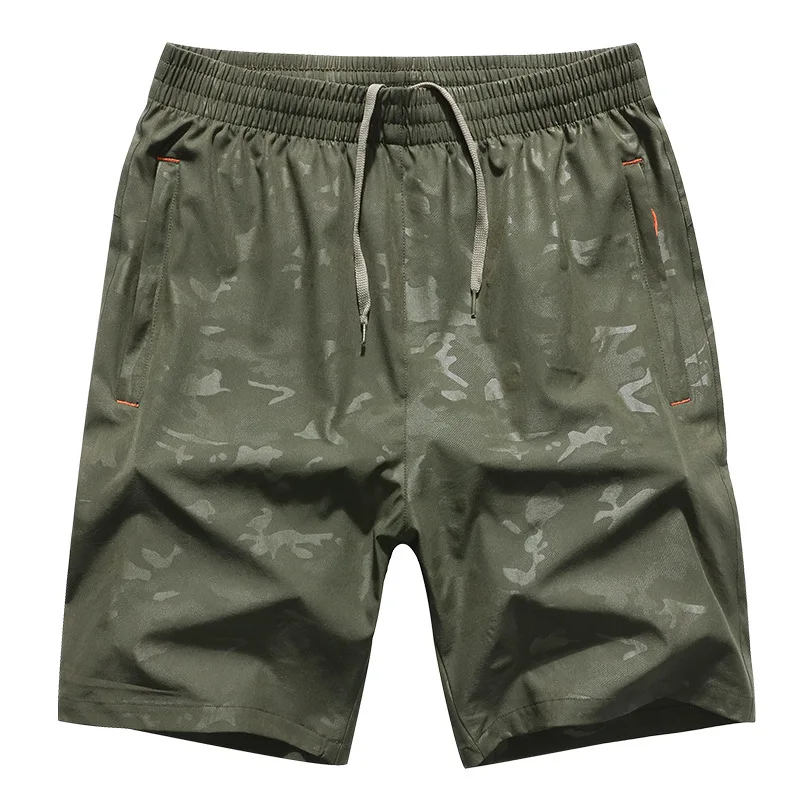 Для мужчин Шорты Черный Армейский зеленый цвет тонкий и свободные полиэстер быстро сушки пляжные шорты размер М, чтобы 8XL